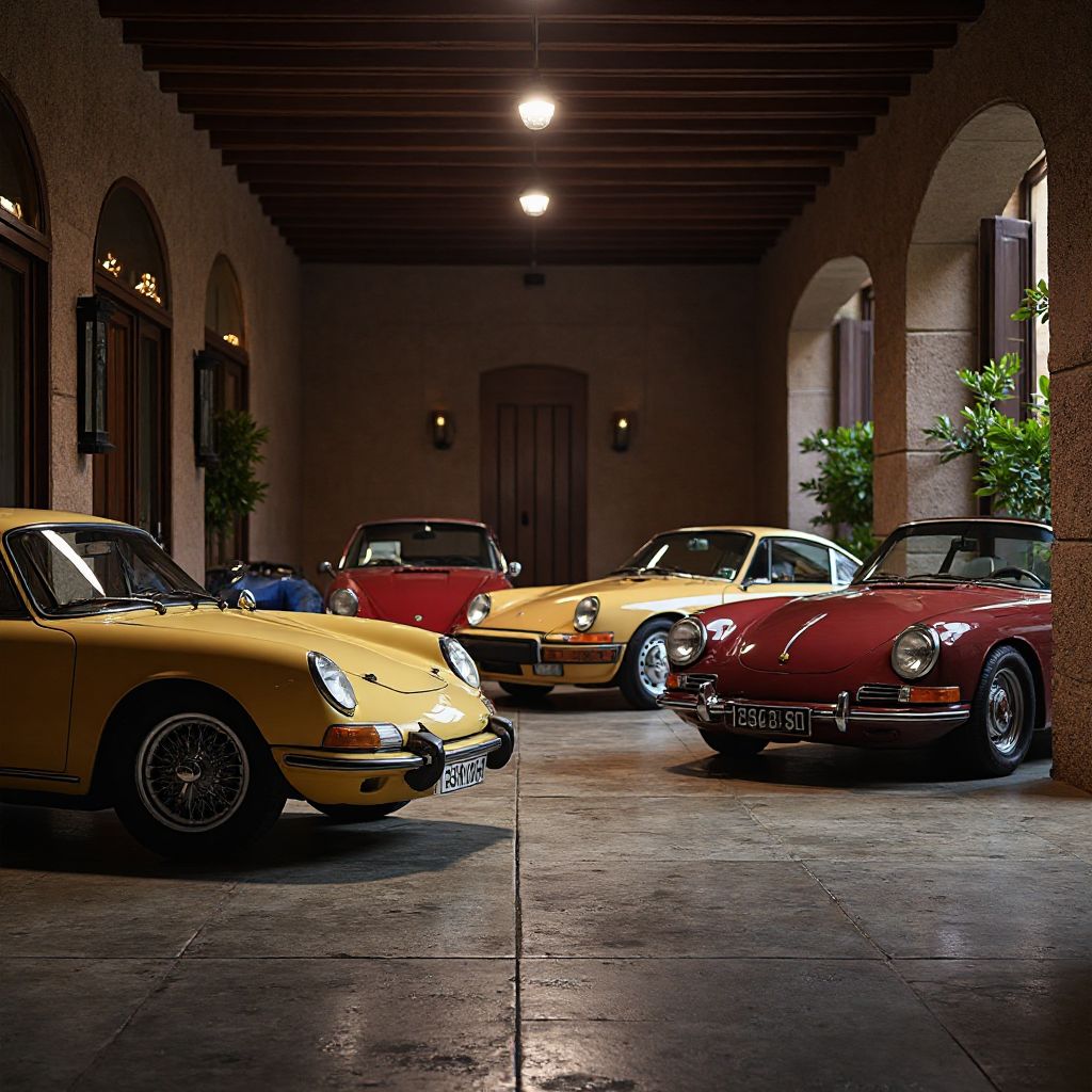 Colección de autos clásicos